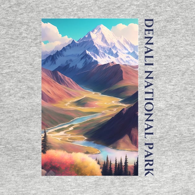 denali national park by Ghiblistrokes